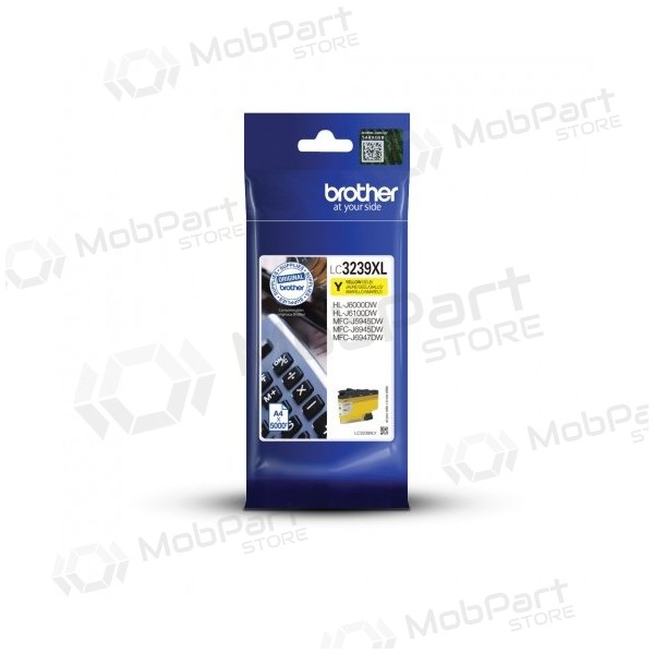 Cartucho de tinta Brother LC3239XL (LC3239XLY), amarelo