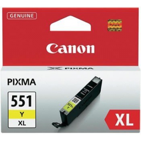 Canon CLI-551XL (6446B001), cartucho amarelo para impressoras a jato de tinta