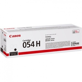 Cartucho de toner a laser Canon CRG 054H (3028C002), Preto
