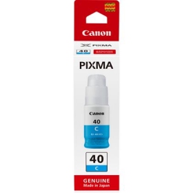 Canon GI-40C (3400C001) Garrafa de recarga de tinta, Ciano