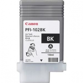Cartucho de tinta Canon PFI-102BK (0895B001), preto (SPEC)