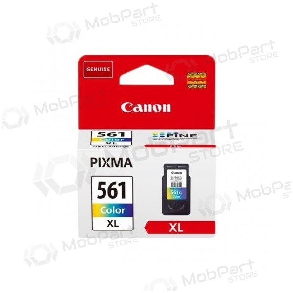 Conjunto de tinteiros Canon CL561XL XL (3730C001) + tinteiro ciano, magenta, amarelo para impressoras a jato de tinta