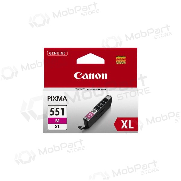 Canon CLI-551XL (6445B001), cartucho magenta para impressoras jato de tinta