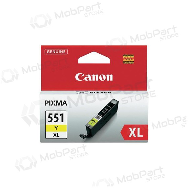 Canon CLI-551XL (6446B001), cartucho de tinta amarelo para impressoras a jato de tinta