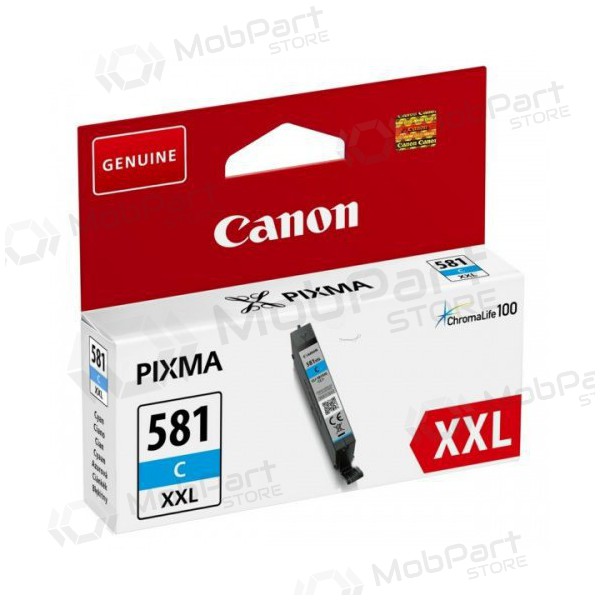 Canon CLI-581 XXL (1995C001), cartucho ciano para impressoras a jato de tinta