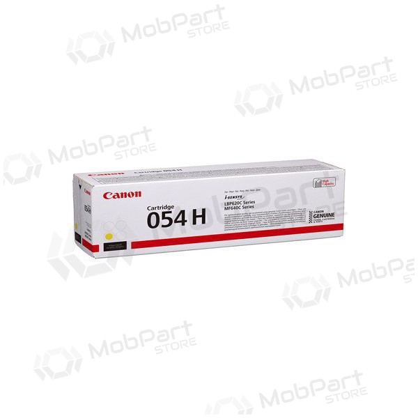 Canon CRG 054H (3025C002) amarelo cartucho para impressoras a laser, 2300 páginas.