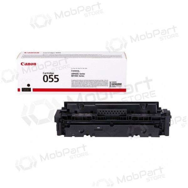 Canon CRG 055 (3016C002) Cartucho de toner, Preto