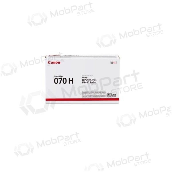 Cartucho de toner a laser Canon CRG 070H (5640C002), preto