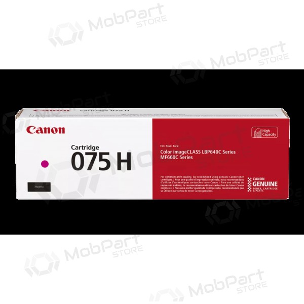 Canon CRG 075H M (6367C002) Cartucho de toner, Magenta