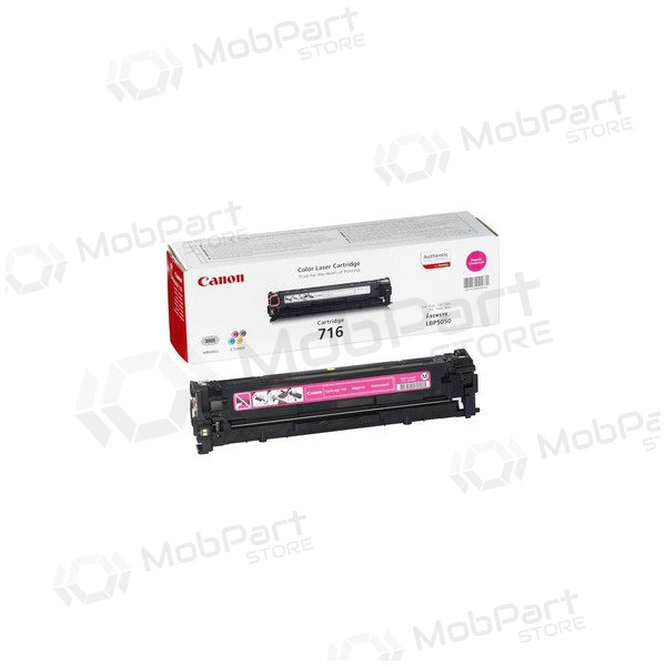 Canon CRG 716 (1978B002) cartucho de toner magenta para impressoras a laser, 1500 páginas.