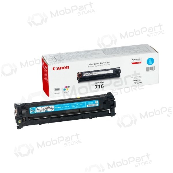 Cartucho de toner a laser Canon CRG 716 (1979B002), ciano