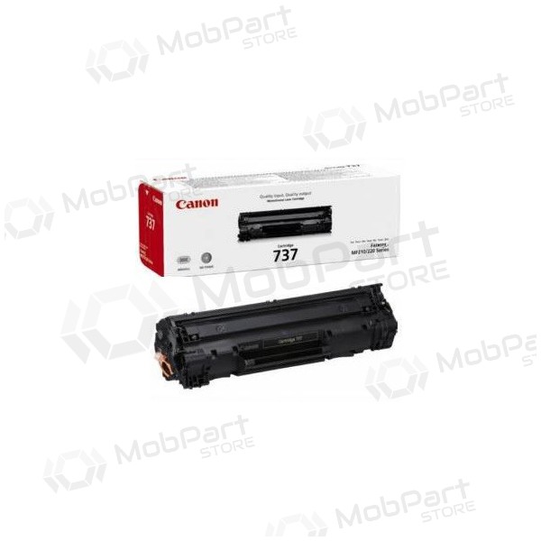 Canon CRG 737 - 9435B002 cartucho preto para impressoras a laser, 2100 págs.