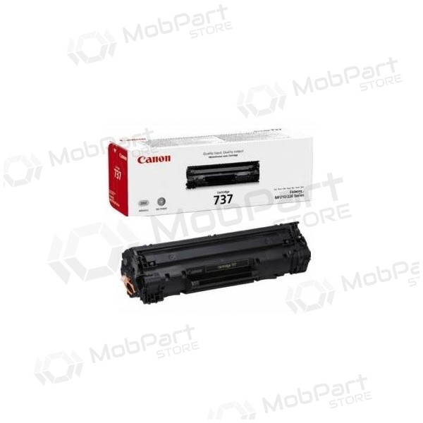 Cartucho de laser Canon CRG 737 (9435B002), preto (SPEC)