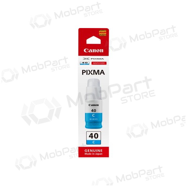 Canon GI-40C (3400C001) Garrafa de recarga de tinta, Ciano