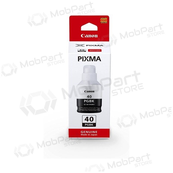 Canon GI-40PGBK (3385C001) Garrafa de tinta de recarga, Preto