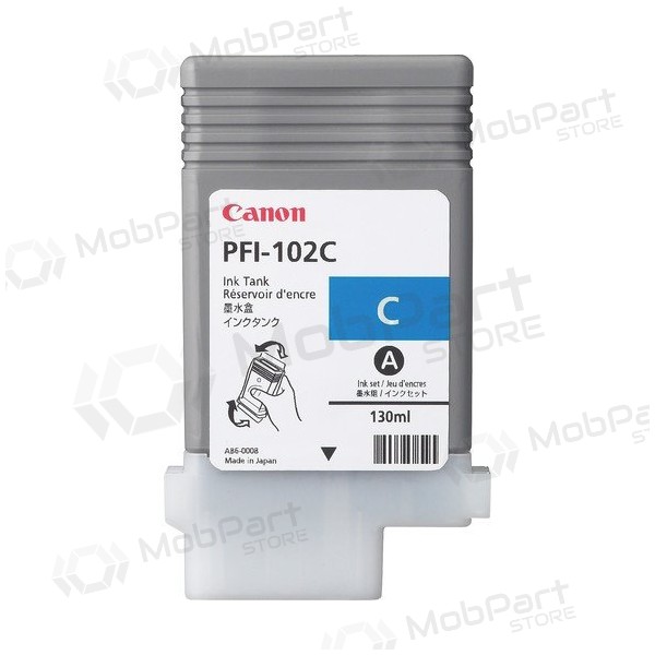 Cartucho de tinta Canon PFI-102C (0896B001), Ciano (SPEC)