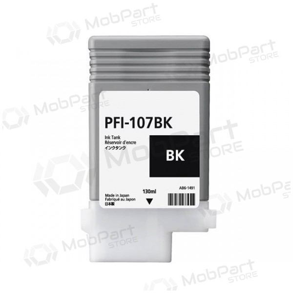 Cartucho de tinta Canon PFI-107BK (6705B001), preto (SPEC)