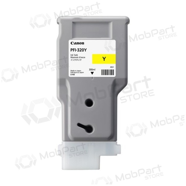 Cartucho de tinta Canon PFI-320Y (2893C001), amarelo