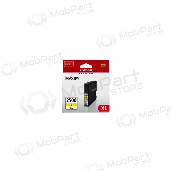 Canon PGI2500 XL (9267B001), cartucho amarelo para impressoras a jato de tinta