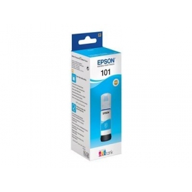 Epson 101 EcoTank (C13T03V24A) Garrafa de recarga de tinta, Ciano