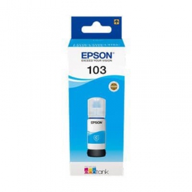 Epson 103 EcoTank (C13T00S24A), cartucho ciano para impressoras a jato de tinta, 65 ml