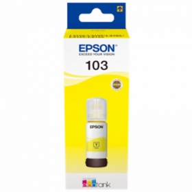 Epson 103 EcoTank (C13T00S44A) Garrafa de recarga de tinta, Amarelo