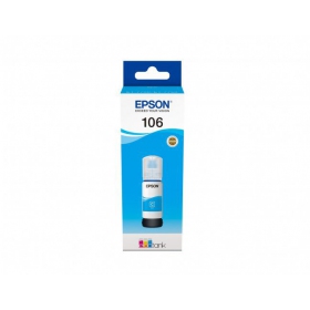 Epson 106 (C13T00R240), cartucho ciano para impressoras a jato de tinta, 70 ml