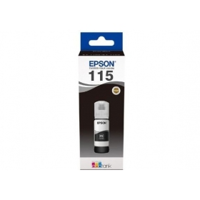 Epson 115 EcoTank (C13T07C14A) Garrafa de recarga de tinta, Preto