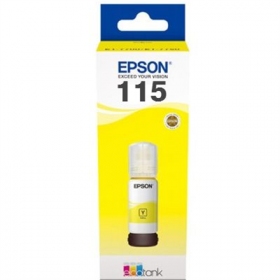 Epson 115 EcoTank (C13T07D44A) Garrafa de recarga de tinta, Amarelo