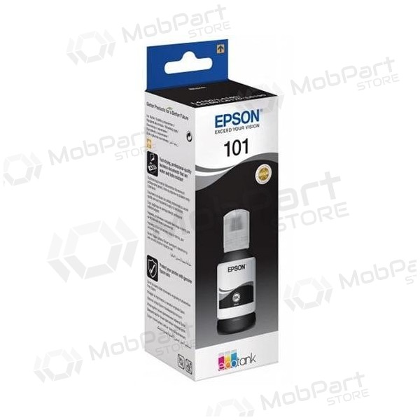 Epson 101 EcoTank (C13T03V14A) Garrafa de recarga de tinta, Preto