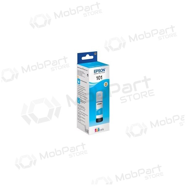 Epson 101 EcoTank (C13T03V24A) Garrafa de recarga de tinta, Ciano