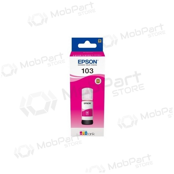 Epson 103 EcoTank (C13T00S34A) Garrafa de recarga de tinta, Magenta