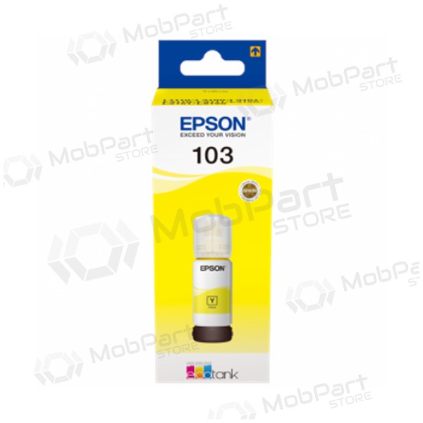 Epson 103 EcoTank (C13T00S44A) Garrafa de recarga de tinta, Amarelo