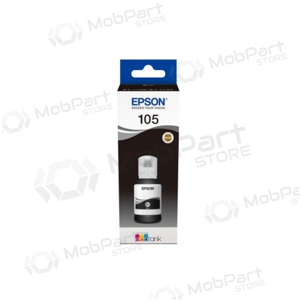 Epson 105 EcoTank (C13T00Q140) Garrafa de recarga de tinta, Preta