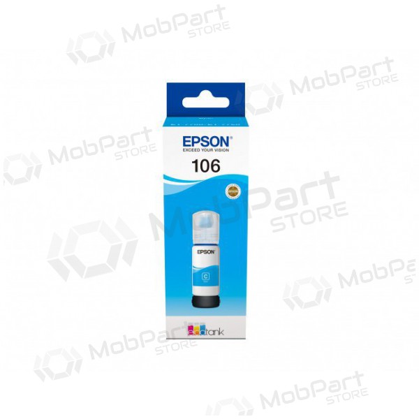 Epson 106 (C13T00R240), cartucho ciano para impressoras a jato de tinta, 70 ml