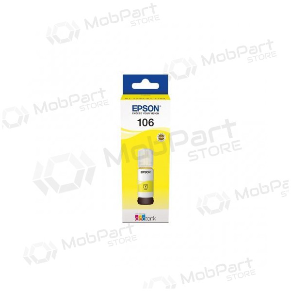 Epson 106 (C13T00R440), cartucho de tinta amarelo para impressoras a jato de tinta, 70 ml