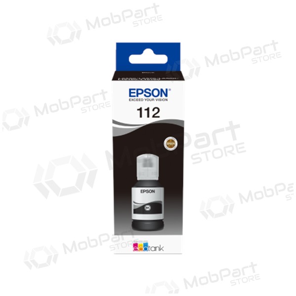 Epson 112 EcoTank (C13T06C14A) Garrafa de recarga de tinta, Preto