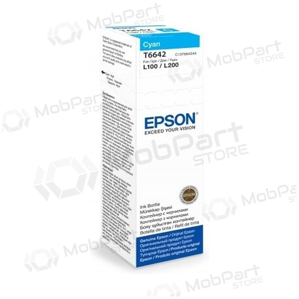 Epson (C13T66424A), cartucho ciano para impressoras a jato de tinta - (SPEC)