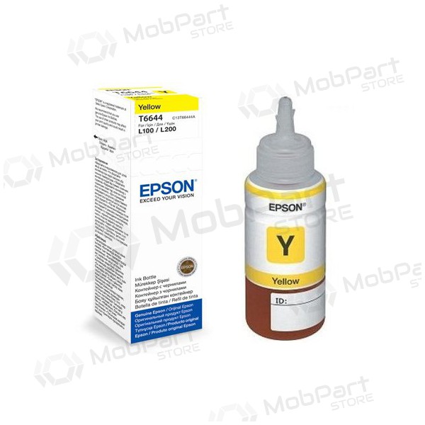 Epson (C13T66444A), cartucho de tinta amarelo para impressoras jato de tinta