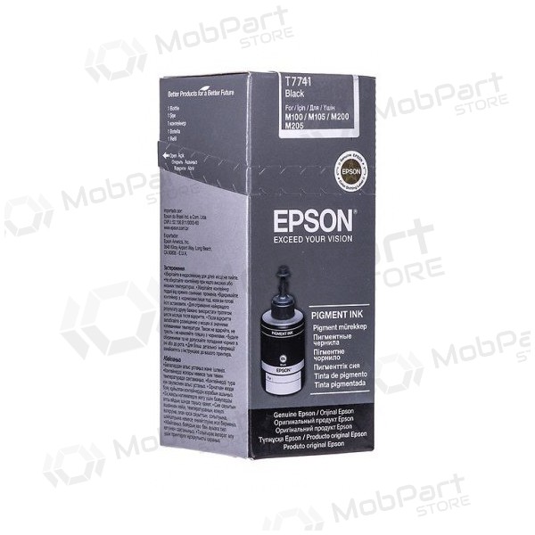 Epson Pigment Bottle (C13T77414A), cartucho preto para impressoras a jato de tinta