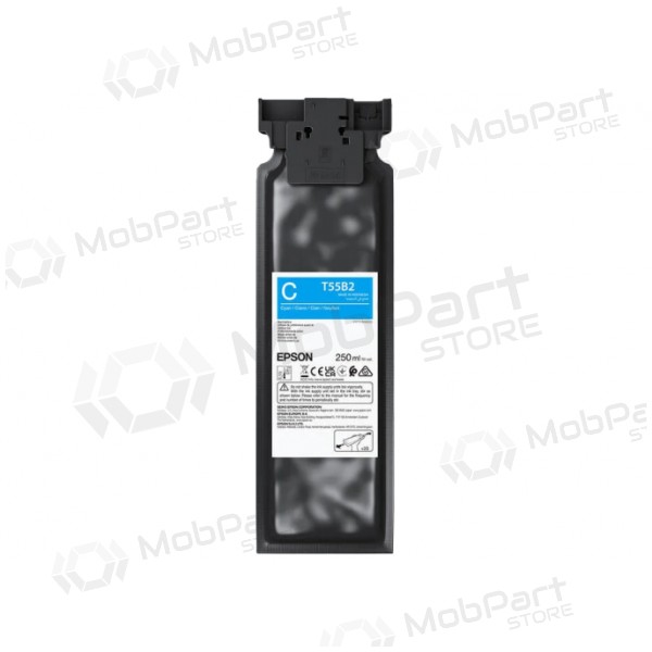 Epson UltraChrome DG2 T55B2 (C13T55B200) 250 ml Cartucho de tinta, Ciano