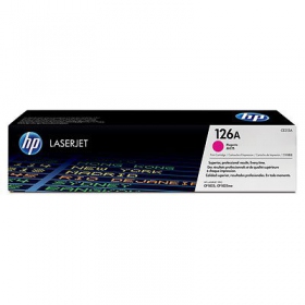HP 126A (CE313A), cartucho roxo para impressoras a laser, 1000 páginas.