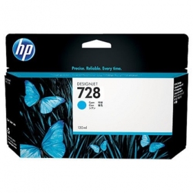 Cartucho de tinta HP 728 (F9J67A), Ciano