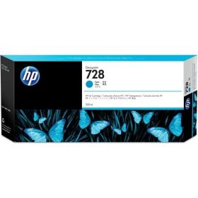 Cartucho de tinta HP 728 (F9K17A), Ciano