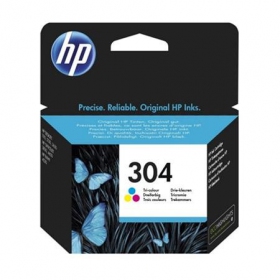 HP No.304 (N9K05AE), cartucho tricolor para impressoras a jato de tinta, 100 páginas