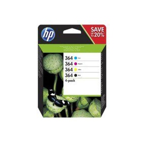 Kit de cartuchos HP No.364 (N9J73AE), cartucho preto e tricolor para impressoras a jato de tinta, 250 páginas.