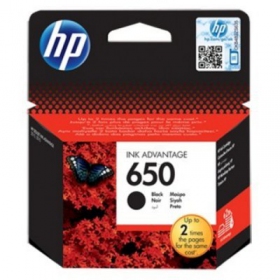 HP No.650 (CZ101AE), cartucho preto para impressoras a jato de tinta