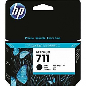 HP No.711 LC (CZ129A), cartucho preto para impressoras a jato de tinta