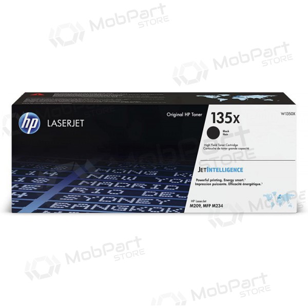 HP 135X (W1350X), preto cartucho para impressoras a laser, 2400 páginas.