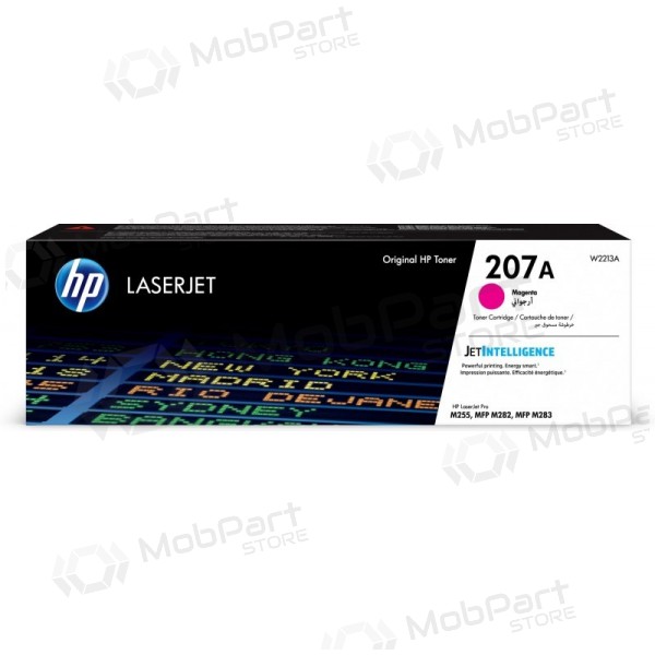 Cartucho de toner a laser HP 207A (W2213A), magenta